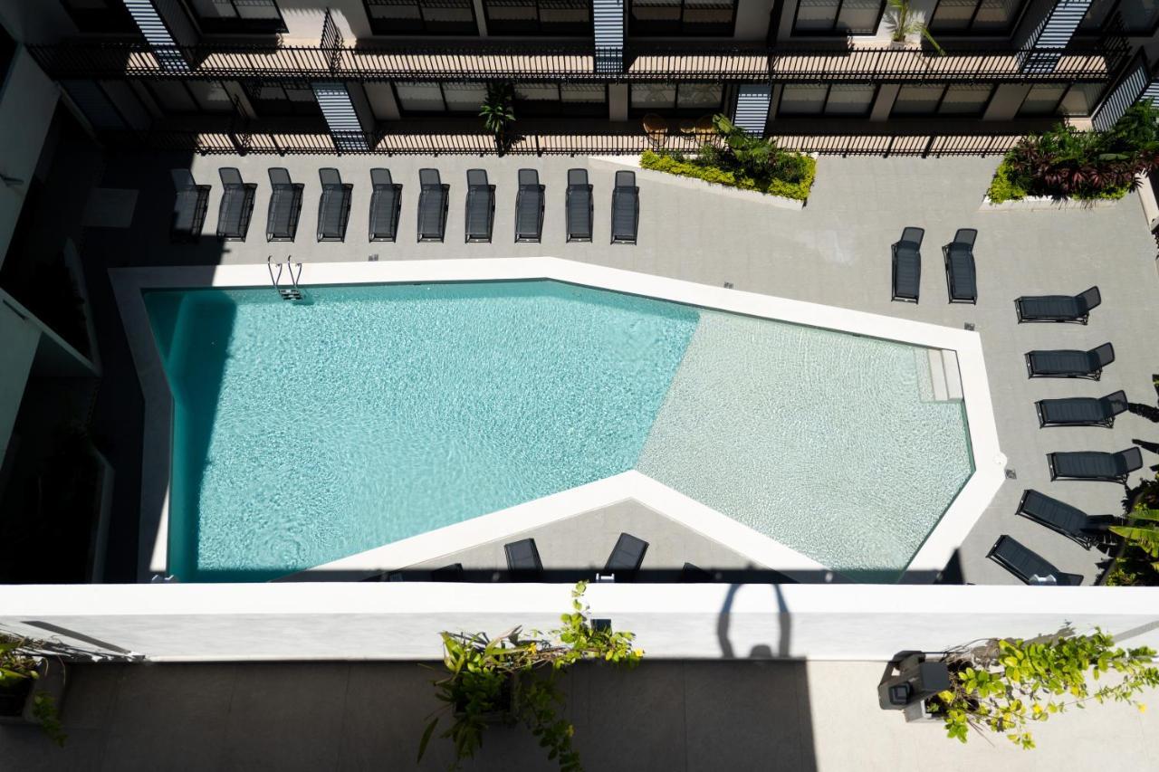 Fancy 3 Bedroom Apartments In Downtown Playa Rooftop Pool Gym Playa del Carmen Luaran gambar